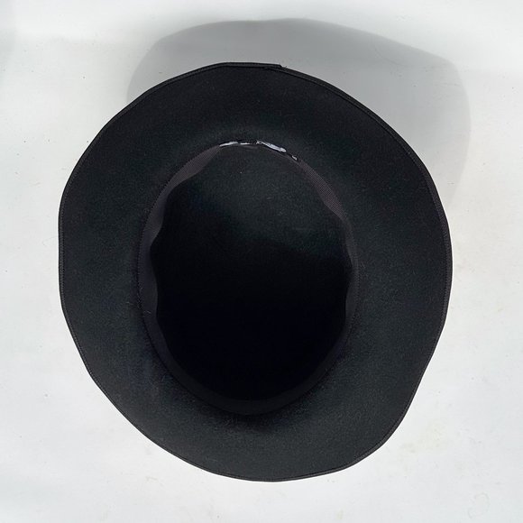BROOKES BOSWELL HAT Cassie in Black Velour Felt size XS - Picture 9 of 9